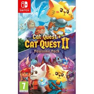 JEU NINTENDO SWITCH Cat Quest 1+2 Pawsome pack Jeu Nintendo Switch