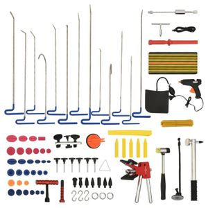 Kit De 4 Outils De Débosselage Sans Peinture - Réparation De Bosses Et Grêle Sur Carrosserie | Outils Tap Down Pour Véhicules - 3