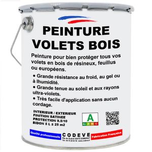 PEINTURE - VERNIS Peinture Volets Bois - Pot 5 L   - Codeve Bois - 7