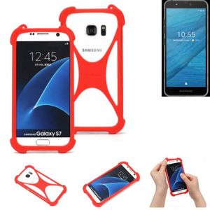 K-S-Trade/® Pare-Chocs pour Fairphone Fairphone 3 Silicone Bumper T/él/éphone Portable Protection Housse Casque TPU Softcase Protecteur Rose 1x