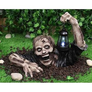JOYIN Squelette Rampant d/'halloween Sort de la Terre avec des Traces de Sang pour Décoration de Jardin//de Maison Hantée//de Cour Accessoires de Fêtes