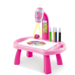 TABLE A DESSIN Dessin - Graphisme,Table de dessin artistique pour enfants,projecteur Led,jouets,tableau de peinture,bureau,outils - Type D