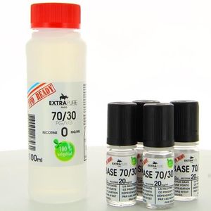 E-liquide Pack Base 140ml 70/30 06mg Extrapure