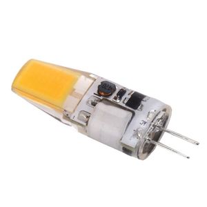 Azanaz Ampoule LED G4,6W équivalent à une Lampe Halogène 60W,Ampoules LED  G4 Blanc Chaud 3000K 500LM, Dimmable AC/DC 12V 360 Degrés,10 pièces