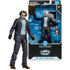 FIGURINE - PERSONNAGE Figurine - DC Multiverse - The Joker Bank Robber - Articulée - Hyper réaliste