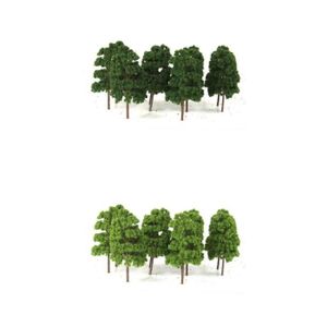 ECHELLE 20 arbres modèle train jardin paysage mise en page Wargame Diorama modèles HO N échelle