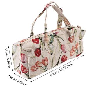 Sac De Rangement Pour Laine Et Tricot - 26,5x26,5x31,5 Cm | Portable Avec Bandoulière Et Poches Tissu Oxford Résistant 26.5x26.5x31.5cm