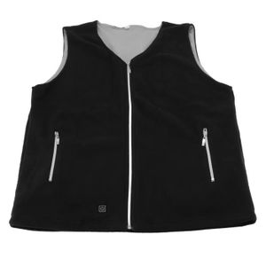CHAUFFAGE EXTÉRIEUR Omabeta veste chauffante à 3 réglages de température Gilet chauffant électrique 3 réglages de température, XL pour 160-165 cm