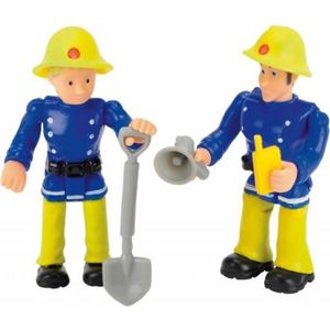 FIGURINE - PERSONNAGE Figurine Sam le Pompier : Duo de 2 figurines 7 cm 
