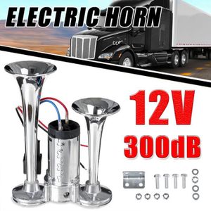 GoolRC 300dB klaxon Simple descargot /électrique dair Fort adapt/é pour Camion de Voiture 12V Camion SUV RV