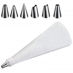 Care Grande Poche /à Douilles Manchon P/âtisserie Lavable R/éutilisable 35 cm