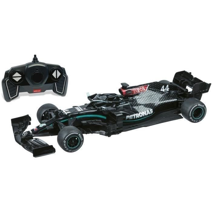 Voiture télécommandée F1 Mercedes RC à l'échelle 1:12 2,4 GHz et voiture  d'exposition Avec autocollants personnalisés Lewis Hamilton -  France