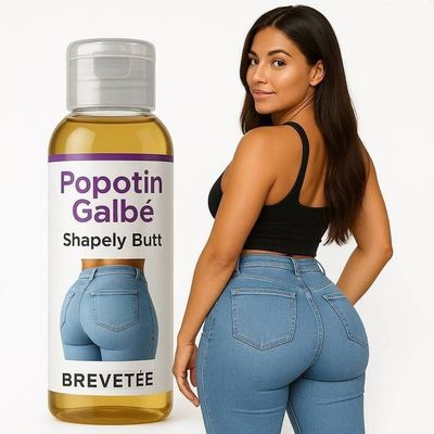 Huile pour Grossir les Fesses - I Love My Popotin - 100% Naturelle - Volume Poitrine - 100 ml