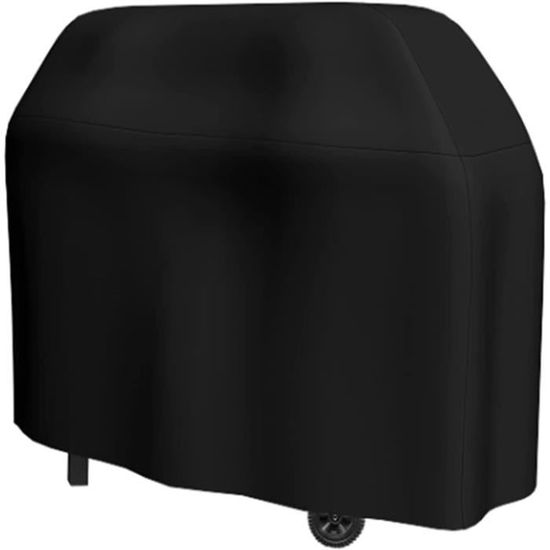 Housse De Barbecue 210D Oxford - 145x61x117 Cm - Imperméable, Anti-UV, Anti-vent - Protection Complète Four à Gaz