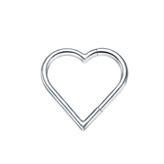 365 Sleepers 10mm Titane Unisexe Double Twist Gem Anneau Segment Articulé Helix Tragus Septum Clicker Nez Cerceau Boucle D'oreille Piercing Bijoux