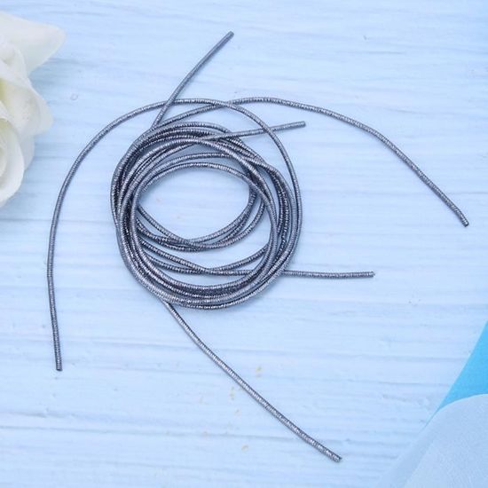 Fil De Cuivre à Broder 1,5 Mm - Corde Brillante Pour Bijoux, Couture Et Bricolage (Or Foncé)