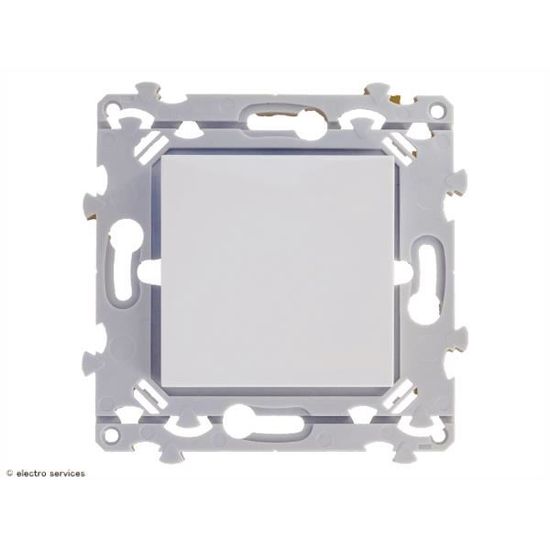 Va et vient double - hager essensya - titane - hager we040t | Leroy Merlin