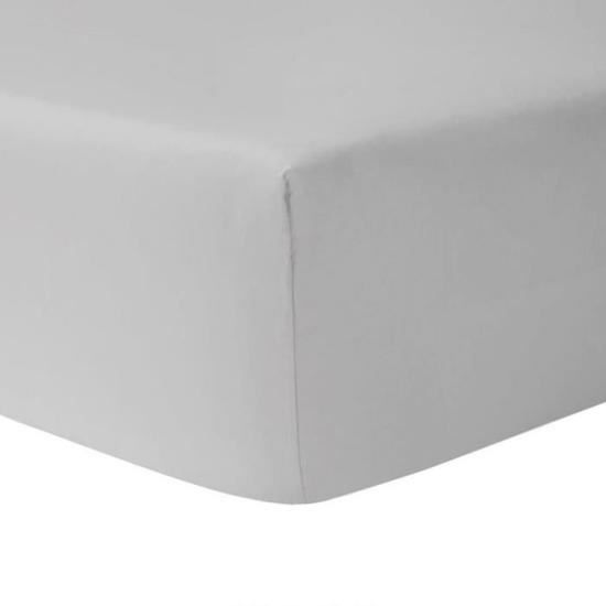 Gris Protège Matelas 1 Personne avec Grande Bonnet 35 cm pour Matelas Épais Hansleep Drap Housse en Microfibre Brossé 90x190 cm Certifié Oeko-TEX®