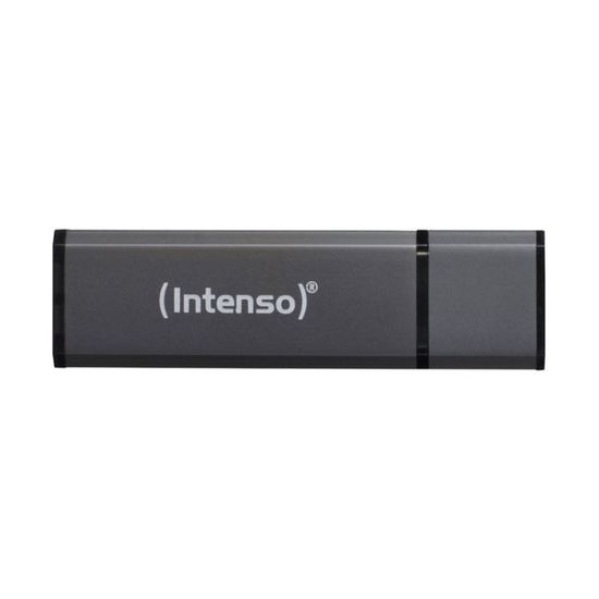 Clé USB - INTENSO - Alu Line Anthracite - 4GB - USB 2.0 - Vitesse de lecture 28 Mo/s