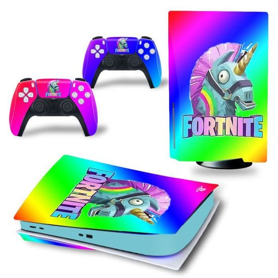 Autocollant Stickers de Protection pour Console Sony PS5 Edition Standard -  Fortnite (TN-PS5Disk-4795) - Etui et protection gaming - Achat & prix