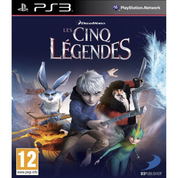 LES CINQ LÉGENDES / Jeu console 3DS - vue 2