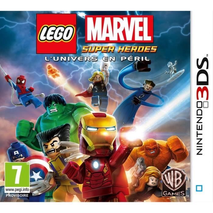 LEGO Marvel Super Hereos Jeu 3DS