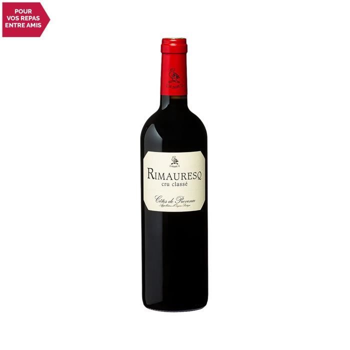 Côtes de Provence Cuvée Classique de Rimauresq Cru Classé Rouge 2018 - 75cl - Domaine de Rimauresq - Vin AOC Rouge de Provence