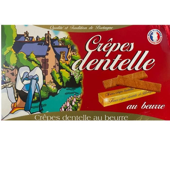 Crepes dentelle au beurre, 85g