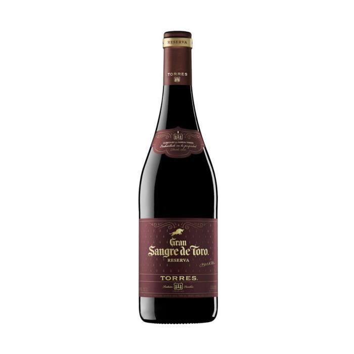 Vin Rouge. Gran Sangre de Toro Reserva - 75 Cl. (Caja de 6 unidades)