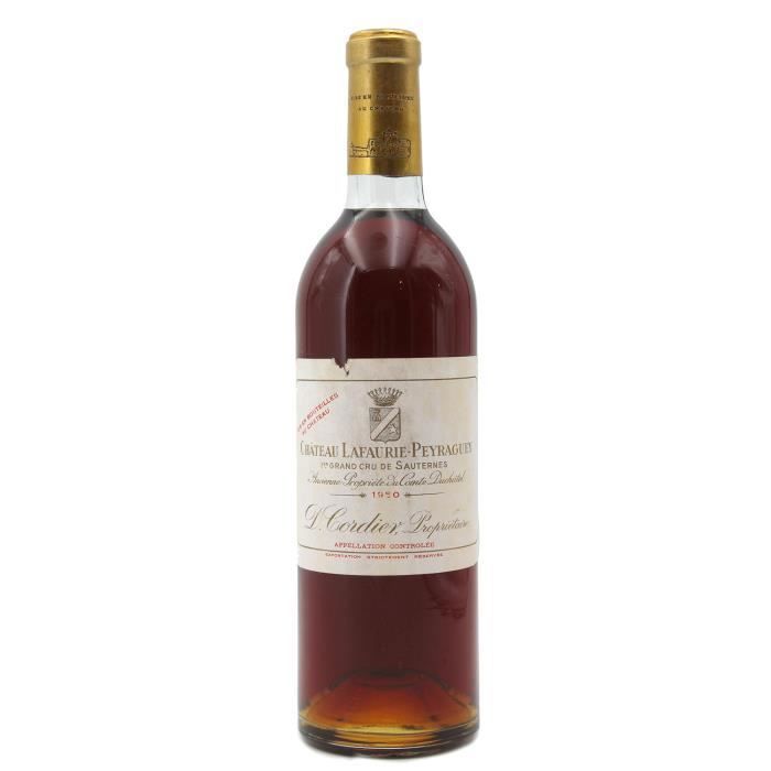 Château Lafaurie-Peyraguey 1950 - 75cl AOC Sauternes 1er Grand Cru classé