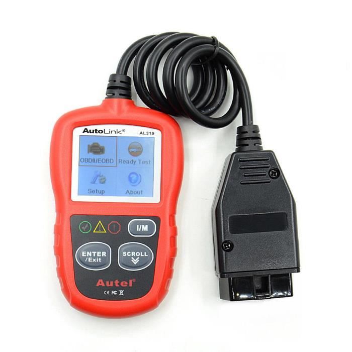 Autel AL319 OBD2 Scanner Valise Diagnostique Multimarque En Français