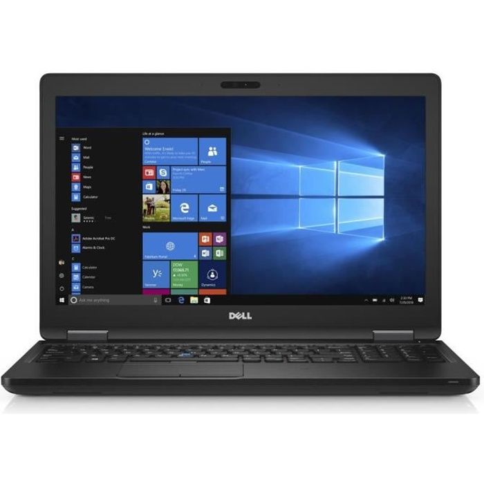 Dell Latitude 5580 15- Core I7 2,9 Ghz - Ssd 1 To - 16 Go Azerty - Français