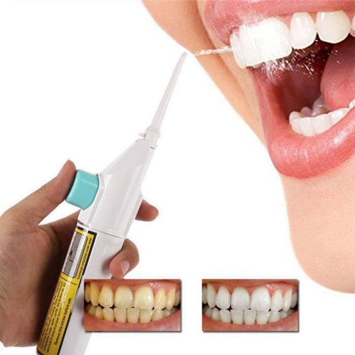 Hydropulseur Dentaire Portatif Irrigateur Sans Fil Oral Amovible Imperméable Lavage de Dents Facile