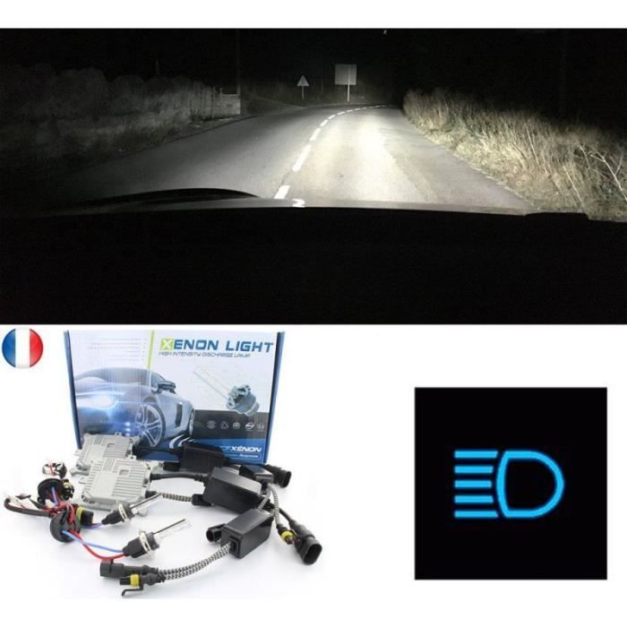 Pack kit xénon feux de route, plein phare pour votre PEUGEOT 306 Décapotable (7D, N3, N5) - Processeur Numérique 32bits - Ampoules