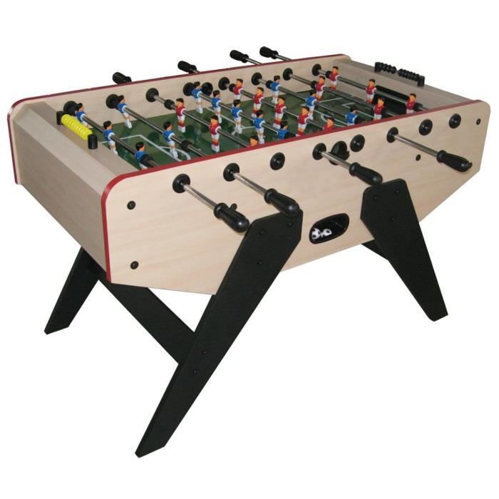 Babyfoot bistro en bois 141x72x86cm