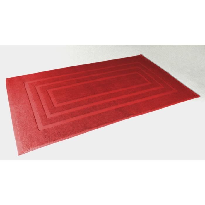 Tapis de bain 50 x 85 cm VITAMINE ROUGE