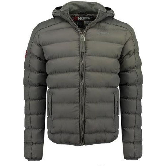 Doudoune Homme Geographical Norway Bombe Gris