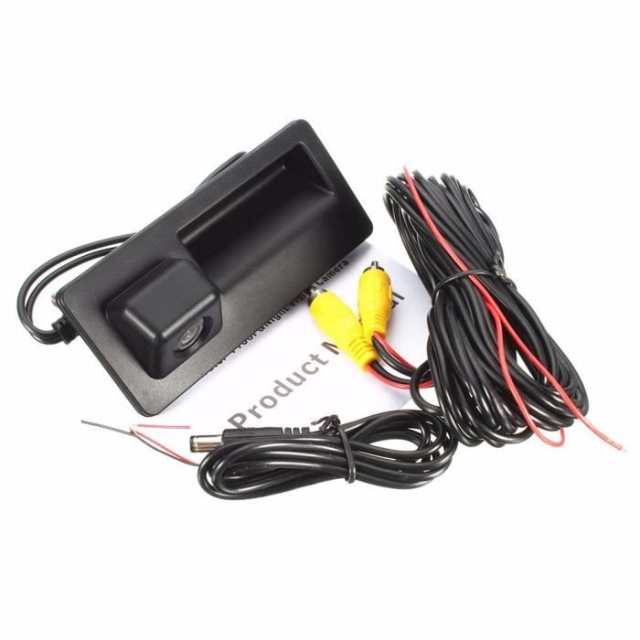 Caméra de recul caméra arrière de voiture pour VW pour GOLF pour JETTA pour TIGUAN, noir