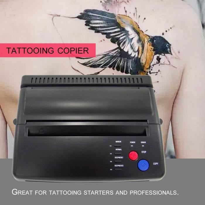 Tattoo Machine d'imprimante de copieur de transfert de tatouage EU plug 285x230x39mm