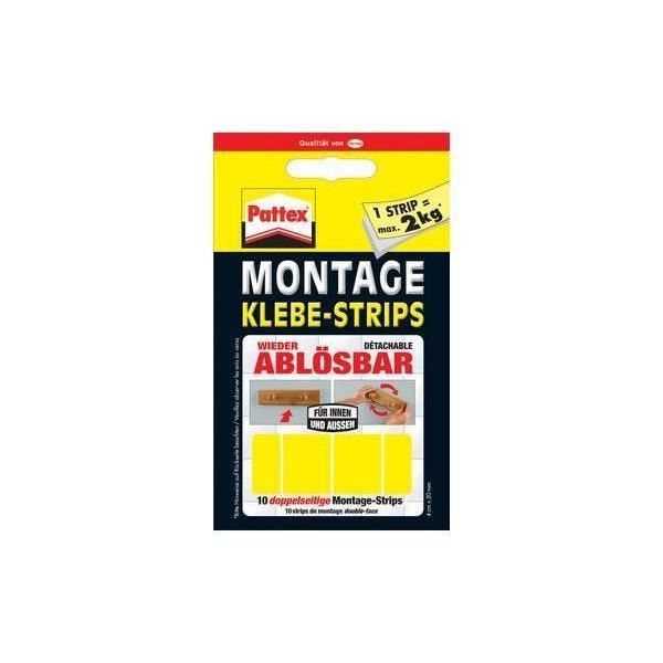 pastilles adhesives pour montage, detachables, jau