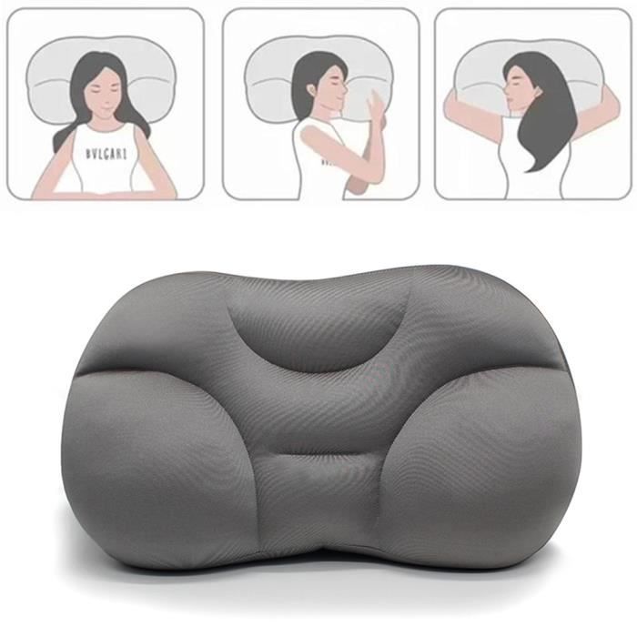Oreiller de sommeil polyvalent conçu de manière ergonomique Livraison gratuite oreiller de sommeil profond doux pour le cou