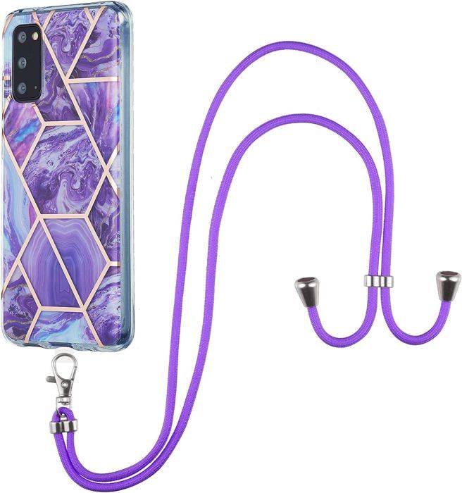 Coque IPhone 13 Mini Avec Cordon - Silicone Doux Motif Cœur - Lanière Réglable Anti-chute - Noir