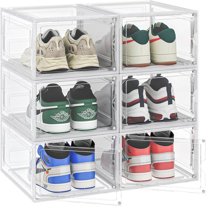Lot De 6 Paires De Mini Chaussures Plates Pour Poupées – Accessoires Déco Maison Miniature Et Jeux Créatifs