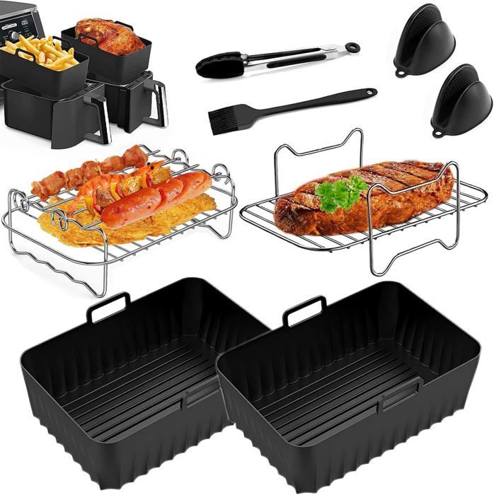 LOVE-Accessoires de Friteuse à Air Compatibles pour Philips Air Fryer COSORI et Deluxe Deep