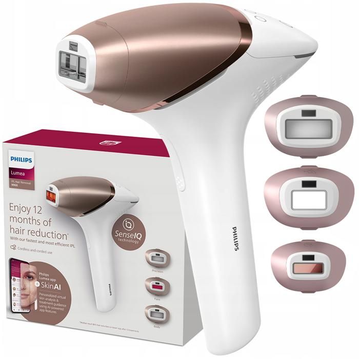 Philips Lumea 9900 BRI973/00 Épilateur à lumière pulsée SenseIQ