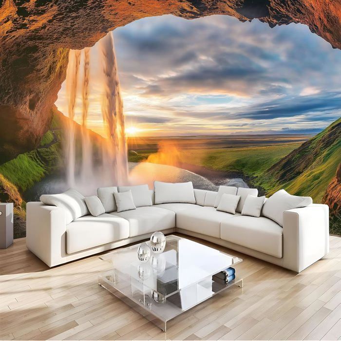 Décalcomanie Murale 3D Clear Lake 422 - Papier Peint Vinyle Pour Monte-escalier