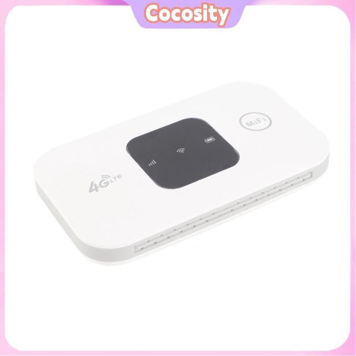 Cocosity Hotspot mobile WiFi Hotspot WiFi Mobile 4G LTE avec Emplacement pour Carte SIM Jusquà 10 informatique reseau