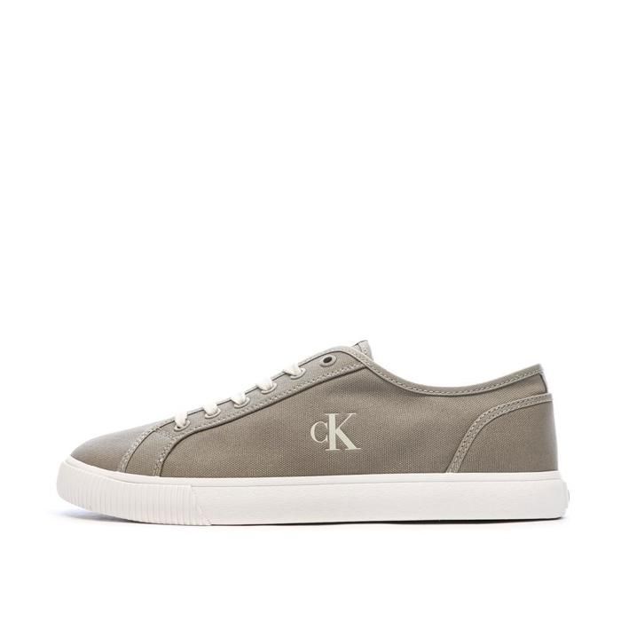 Calvin Klein Baskets Beiges Homme Calvin Klein Jeans Ess Vulc Low