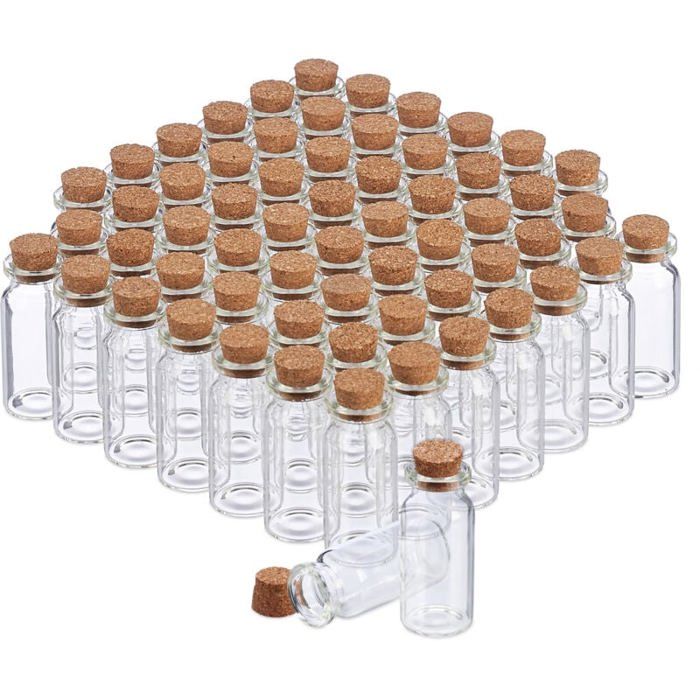 Bouteilles Verre Mini Lot De 72 Mini Bouteilles En Verre Casavetro Bouteilles Verre Mini Lot De 72 Mini Bouteilles En Verre Casavetro