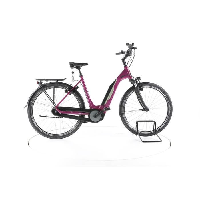 Vélo électrique - Victoria eTrekking 7.4 - rose - Vélo électrique de ville - Bosch 500 Wh Reconditionné - Victoria